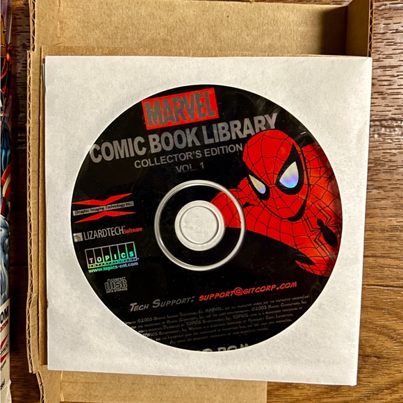 Marvel Comic Book Library • 2003 • CD-ROM • 100 Marvel Comics in Digital Format - Picture 9 of 11